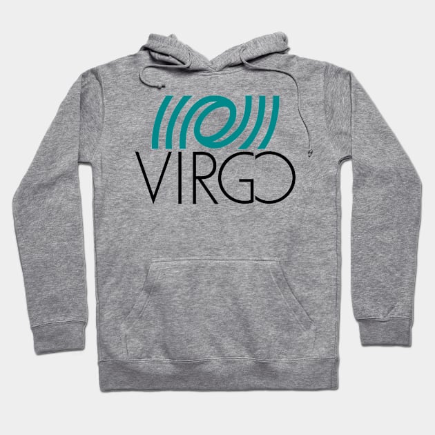 Virgo Logo Hoodie by Spacestuffplus